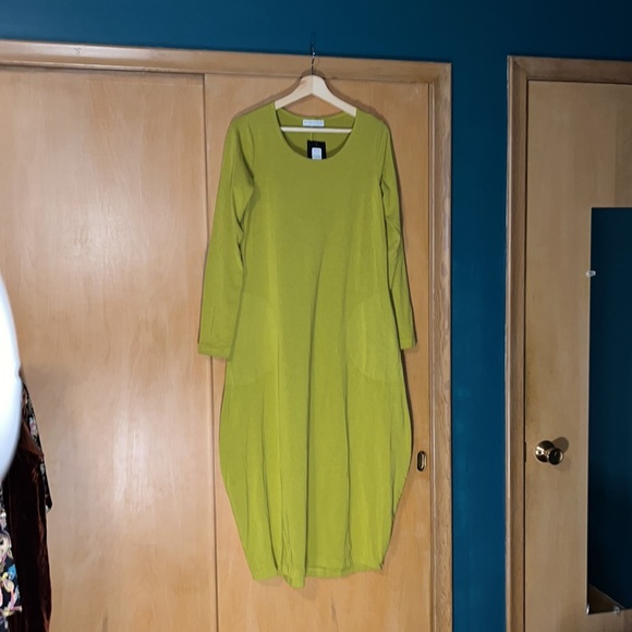 Bryn Walker Philippa Dress in Gooseberry - Picture 3 of 4